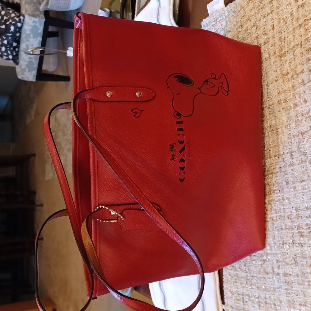 Coach Peanuts Tote